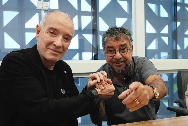 Eike Batista e Quaquá juntos em Maricá