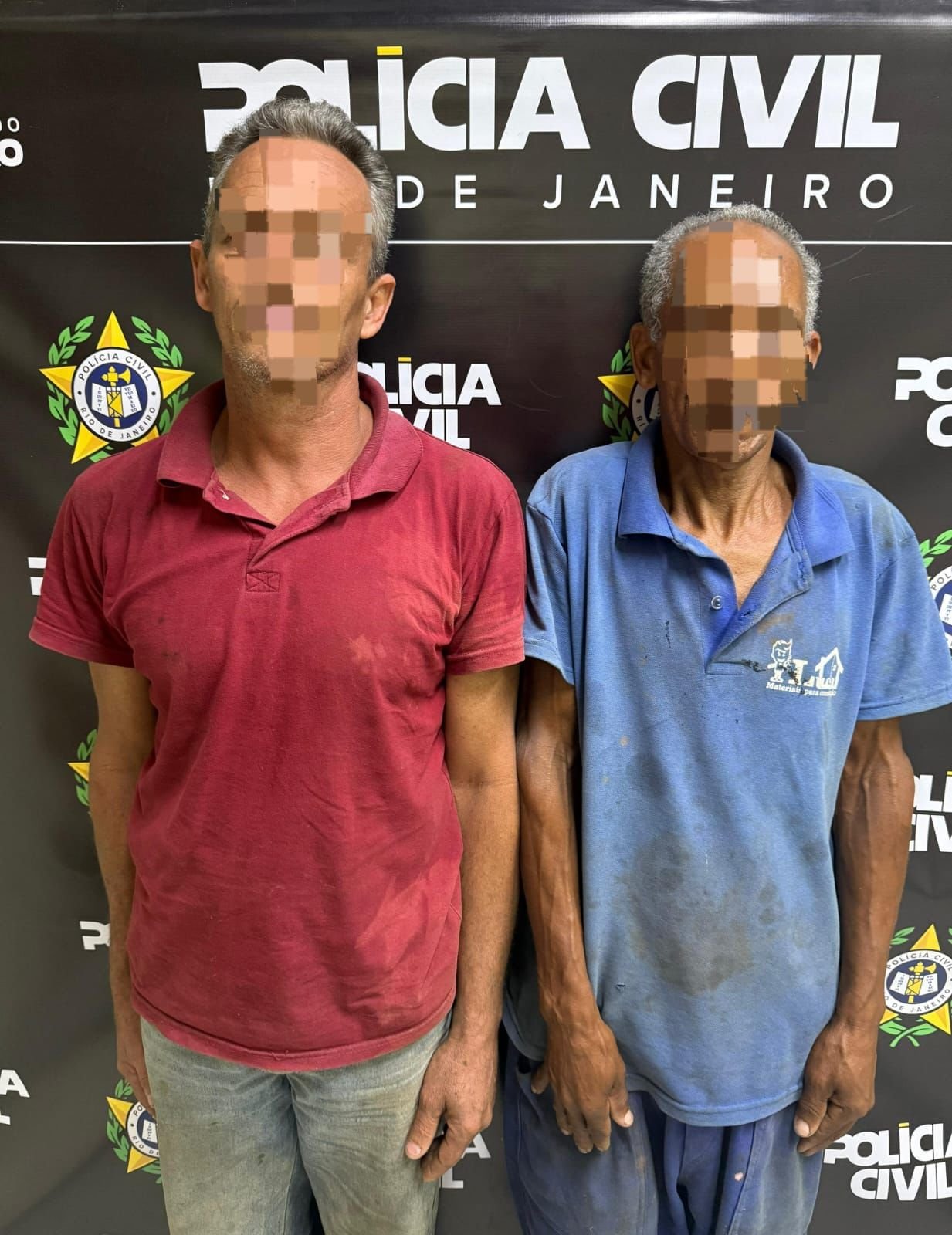 Homens são flagrados ateando fogo em área de preservação na Taquara e acabam presos