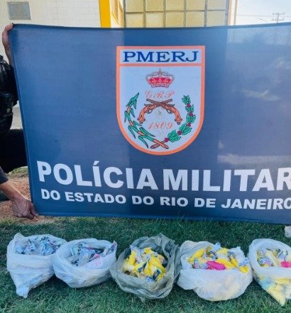 Adolescente é apreendido com drogas durante ação da PM em São Pedro da Aldeia
