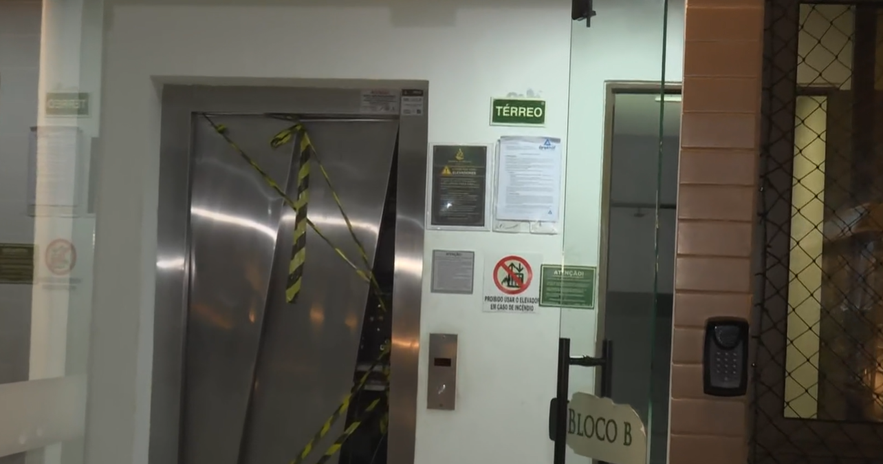 Elevador despenca em condomínio de luxo e deixa mulher ferida em João Pessoa